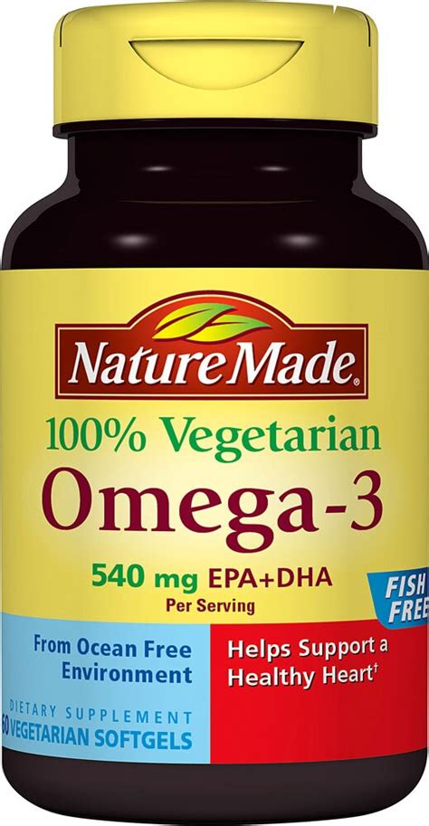 nature made vegan omega 3.